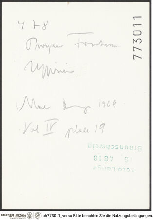 Rückseite von bh773011_recto