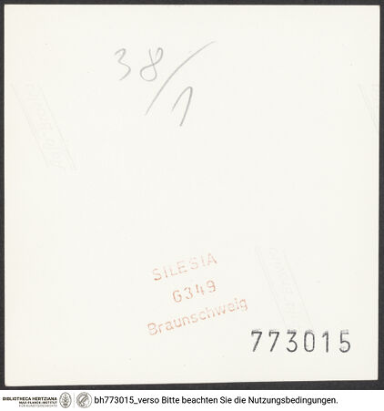 Rückseite von bh773015_recto