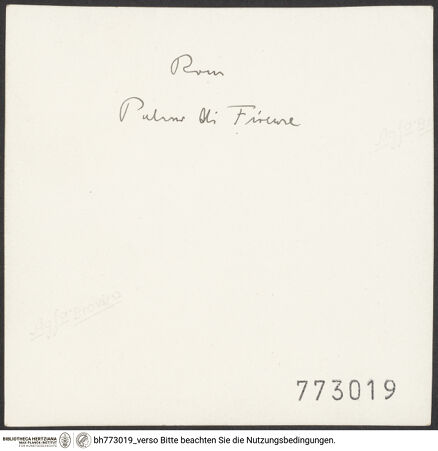 Rückseite von bh773019_recto
