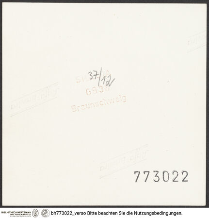 Rückseite von bh773022_recto