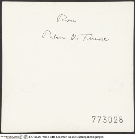 Rückseite von bh773028_recto