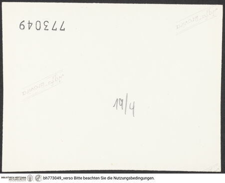 Rückseite von bh773049_recto