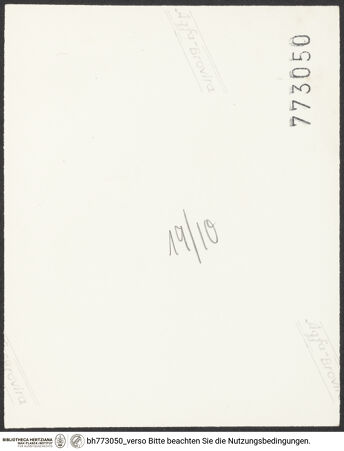 Rückseite von bh773050_recto