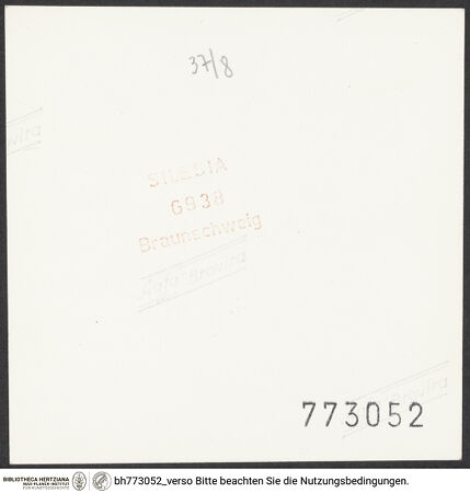 Rückseite von bh773052_recto