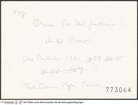 Rückseite von bh773064_recto