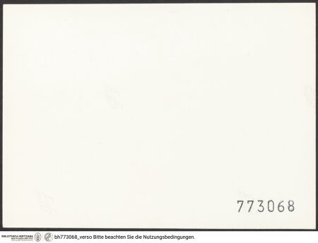 Rückseite von bh773068_recto