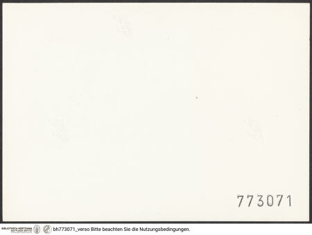 Rückseite von bh773071_recto