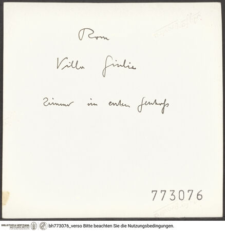 Rückseite von bh773076_recto