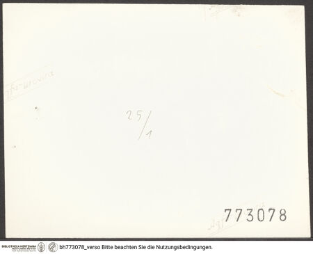 Rückseite von bh773078_recto