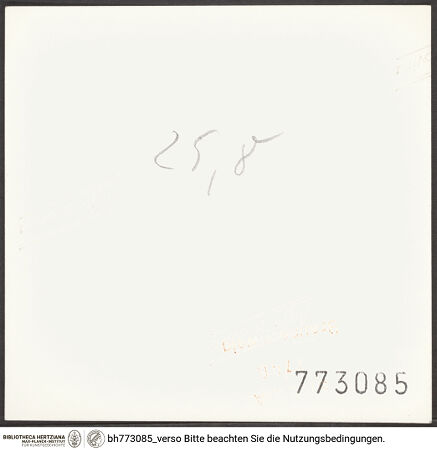 Rückseite von bh773085_recto