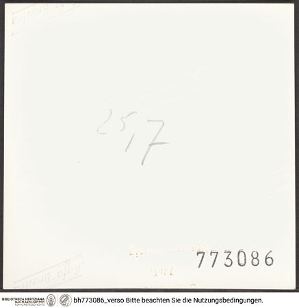 Rückseite von bh773086_recto