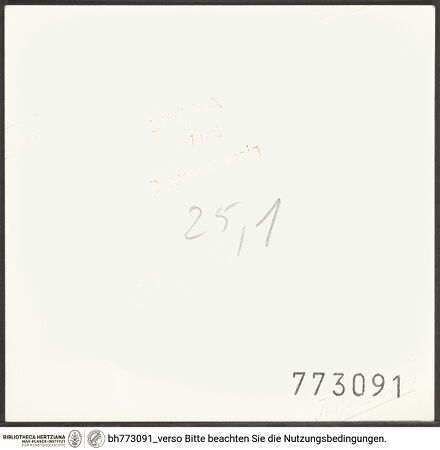 Rückseite von bh773091_recto