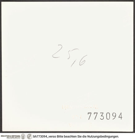 Rückseite von bh773094_recto