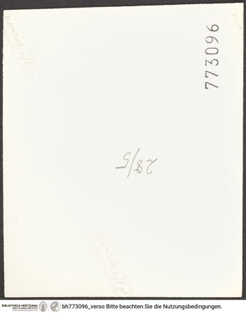 Rückseite von bh773096_recto