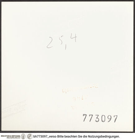 Rückseite von bh773097_recto