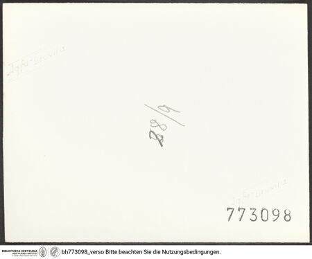 Rückseite von bh773098_recto