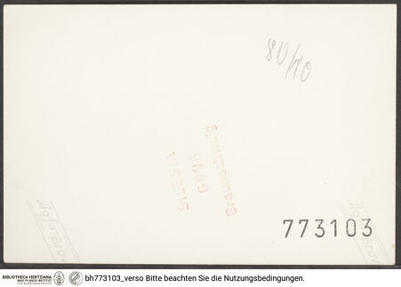 Rückseite von bh773103_recto