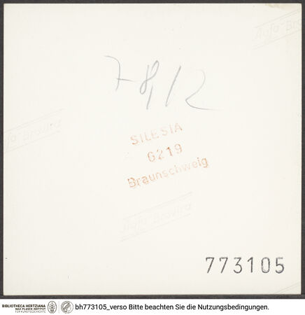 Rückseite von bh773105_recto