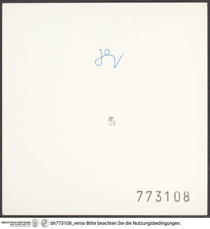 Rückseite von bh773108_recto