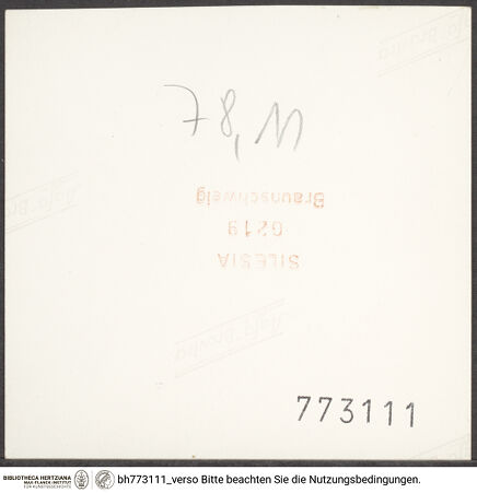 Rückseite von bh773111_recto