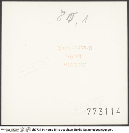 Rückseite von bh773114_recto