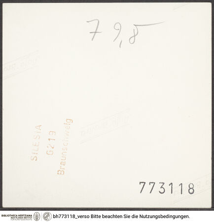 Rückseite von bh773118_recto