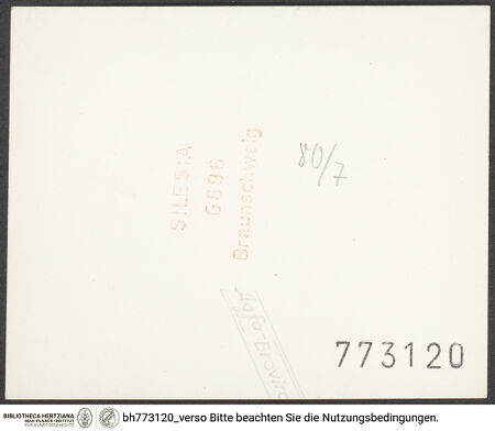 Rückseite von bh773120_recto