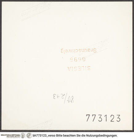 Rückseite von bh773123_recto