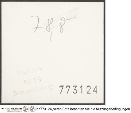 Rückseite von bh773124_recto