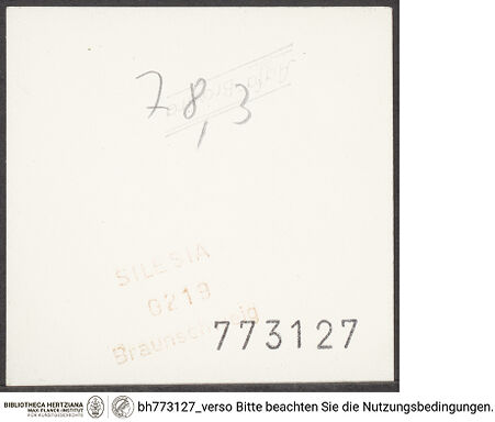 Rückseite von bh773127_recto