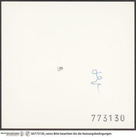 Rückseite von bh773130_recto