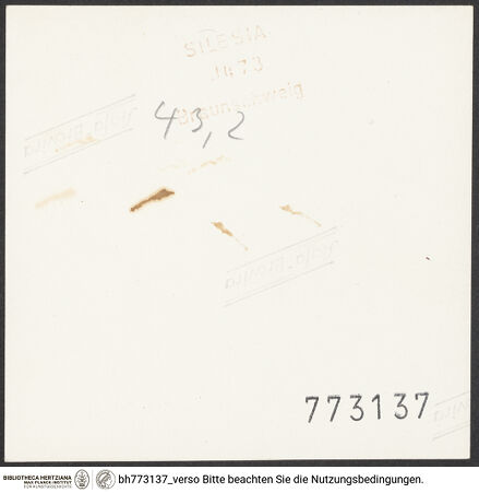 Rückseite von bh773137_recto