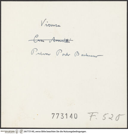 Rückseite von bh773140_recto
