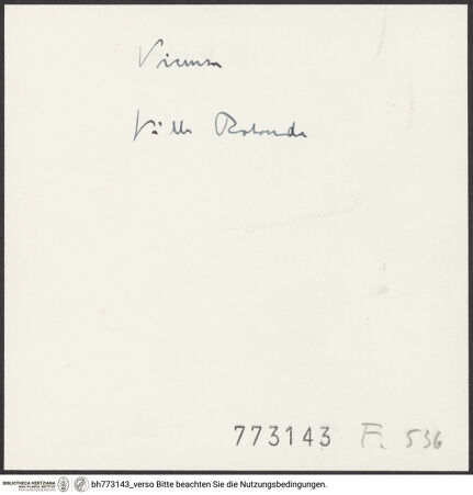 Rückseite von bh773143_recto