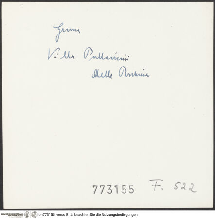 Rückseite von bh773155_recto