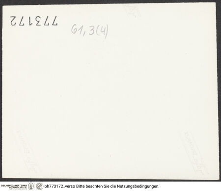 Rückseite von bh773172_recto