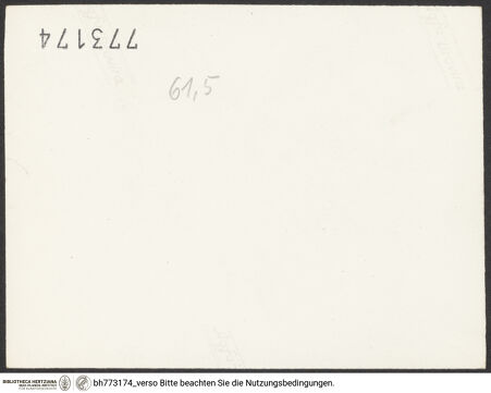 Rückseite von bh773174_recto