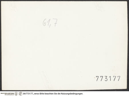 Rückseite von bh773177_recto