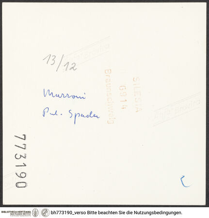 Rückseite von bh773190_recto