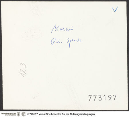 Rückseite von bh773197_recto