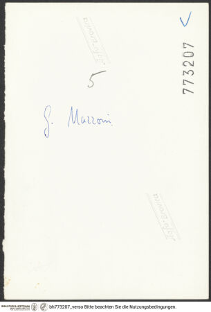 Rückseite von bh773207_recto