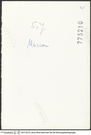 Rückseite von bh773210_recto
