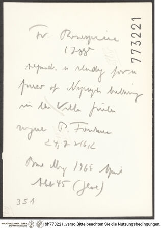 Rückseite von bh773221_recto