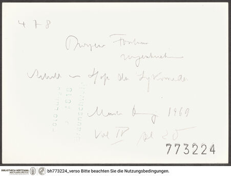 Rückseite von bh773224_recto