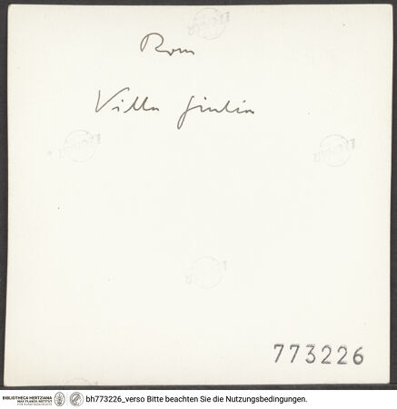 Rückseite von bh773226_recto