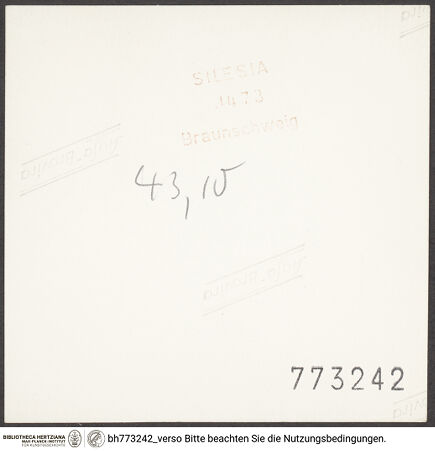 Rückseite von bh773242_recto