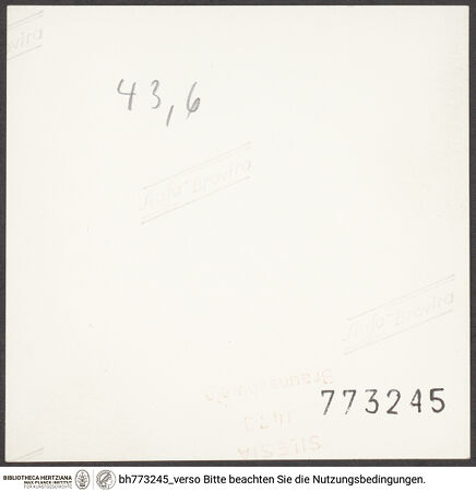 Rückseite von bh773245_recto
