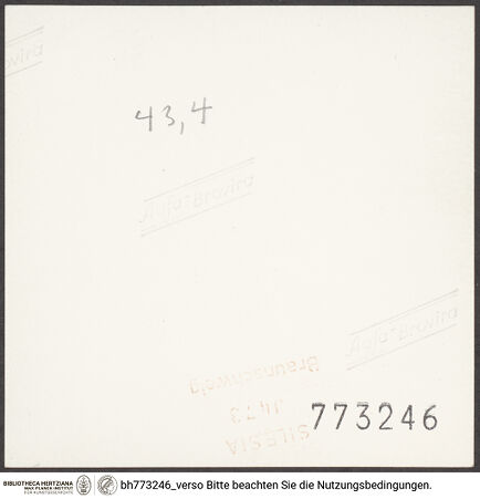 Rückseite von bh773246_recto