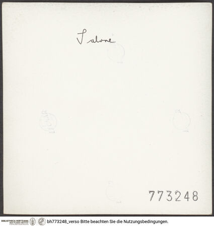 Rückseite von bh773248_recto