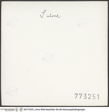 Rückseite von bh773251_recto